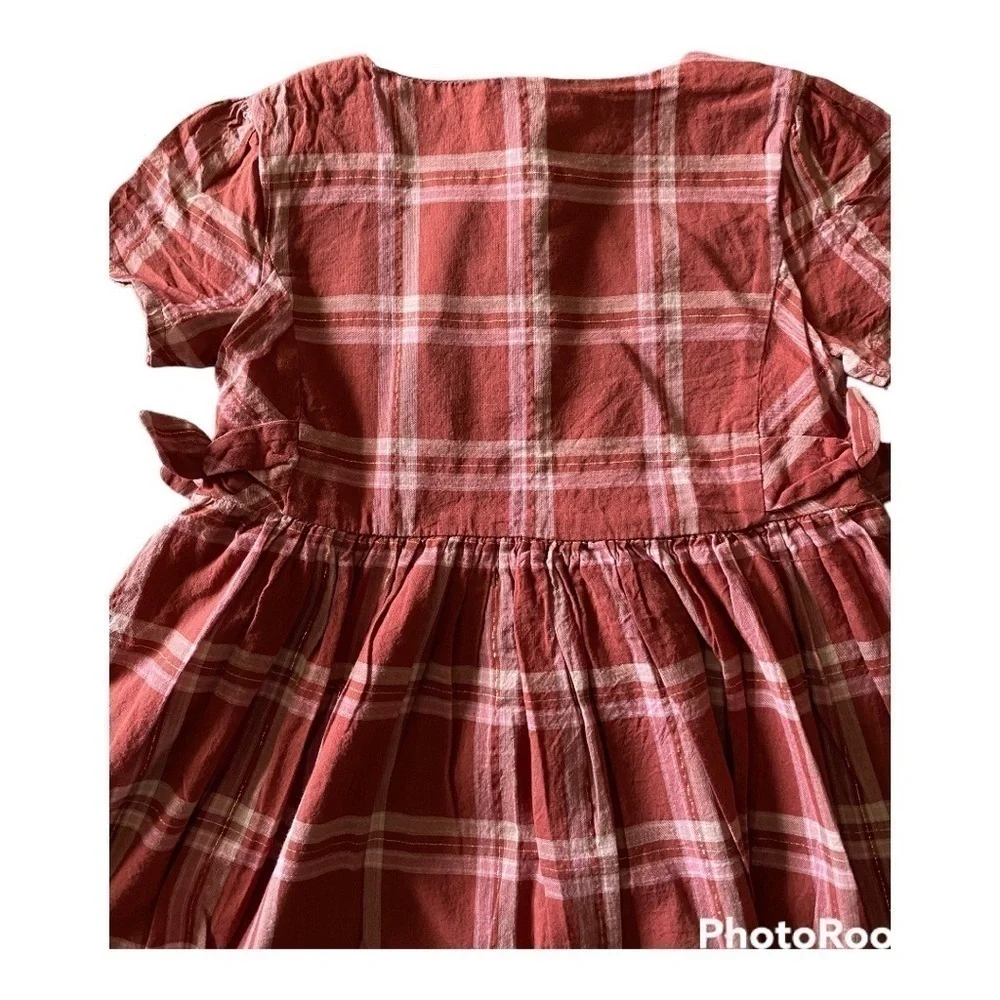 OSH KOSH BGOSH-BUTTON FRONT DRESS-SIZE 4T